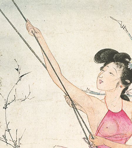 合肥-胡也佛的仕女画和最知名的金瓶梅秘戏图